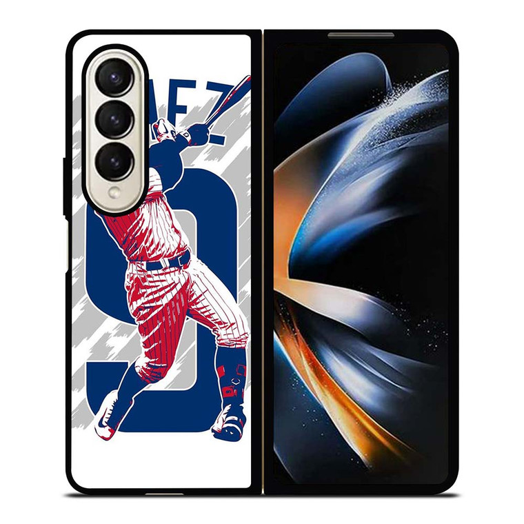 JAVIER BAEZ CHICAGO CUBS ART Samsung Galaxy Z Fold 4 Case Cover JAVIER BAEZ CHICAGO CUBS ART Samsung Galaxy Z Fold 4 Case Cover
