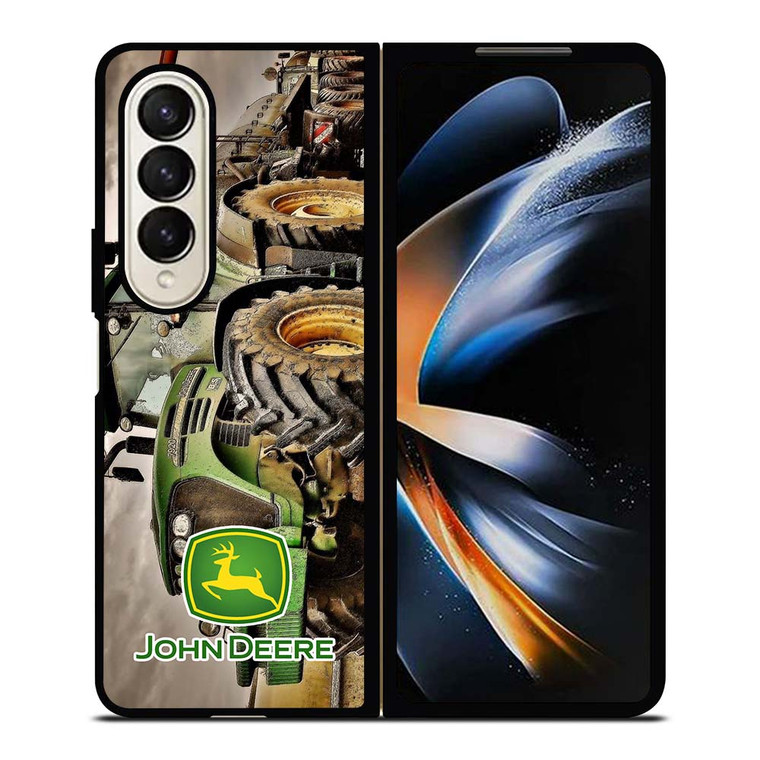 JOHN DEERE TRACTOR RETRO Samsung Galaxy Z Fold 4 Case Cover JOHN DEERE TRACTOR RETRO Samsung Galaxy Z Fold 4 Case Cover