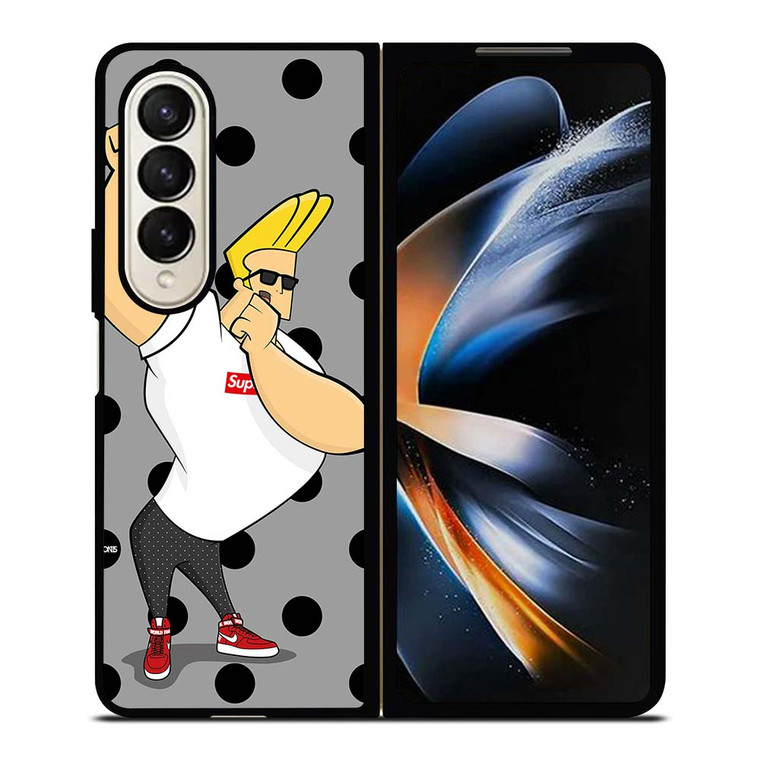 JOHNNY BRAVO CARTOON SUPREME Samsung Galaxy Z Fold 4 Case Cover