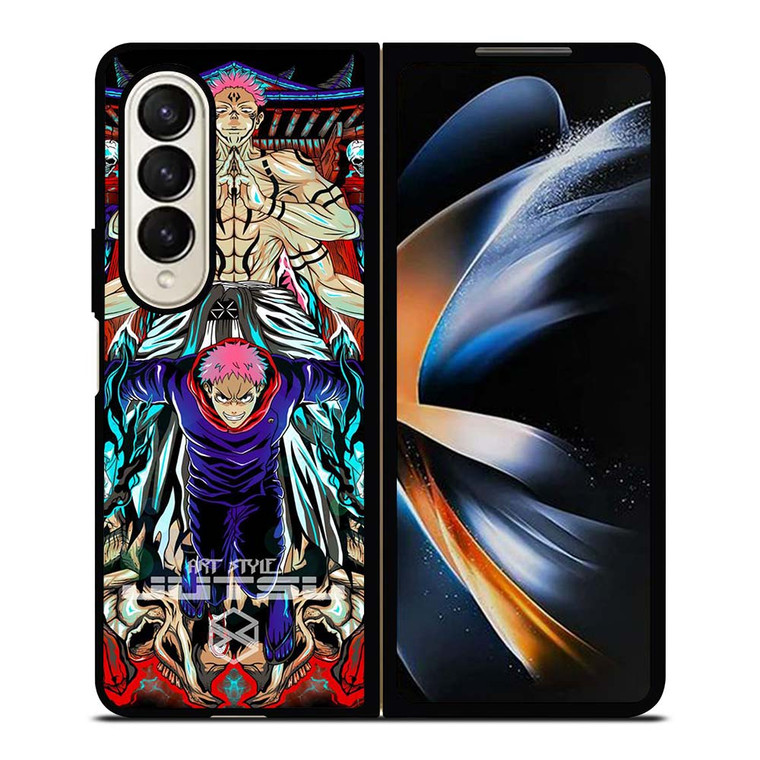 JUJUTSU KAISEN SUKUNA Samsung Galaxy Z Fold 4 Case Cover JUJUTSU KAISEN SUKUNA Samsung Galaxy Z Fold 4 Case Cover
