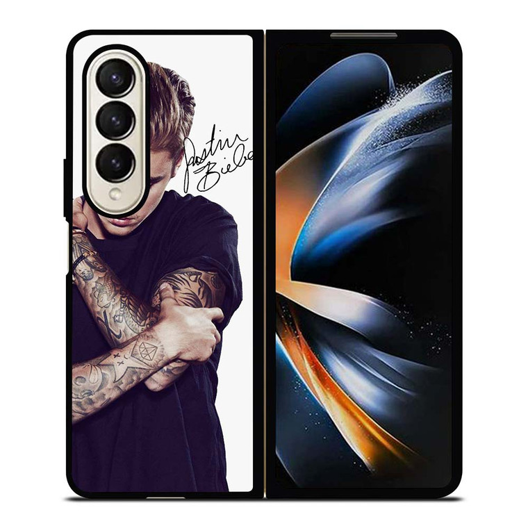 JUSTIN BIEBER SIGNATURE Samsung Galaxy Z Fold 4 Case Cover