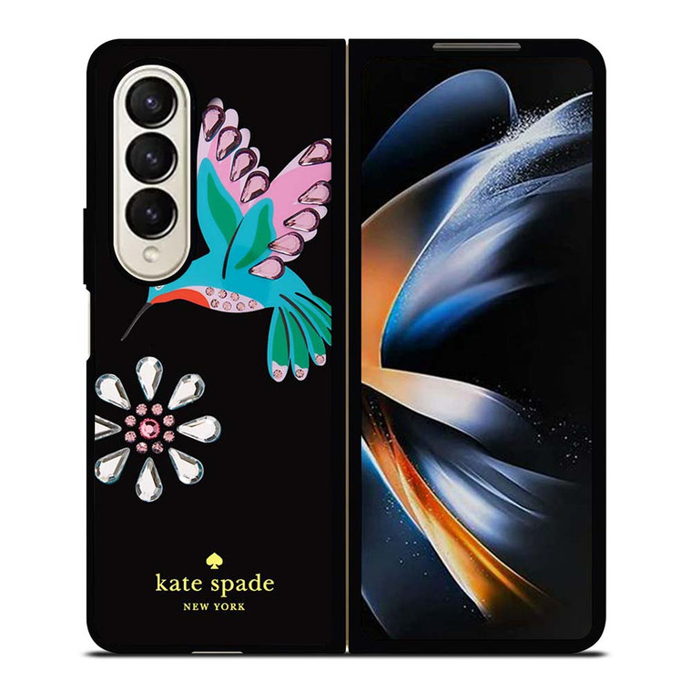 KATE SPADE FLOWER BIRD Samsung Galaxy Z Fold 4 Case Cover