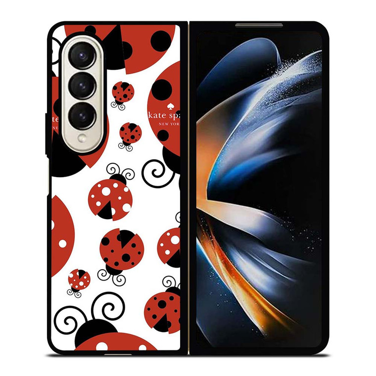 KATE SPADE LADYBUG 3 Samsung Galaxy Z Fold 4 Case Cover KATE SPADE LADYBUG 3 Samsung Galaxy Z Fold 4 Case Cover