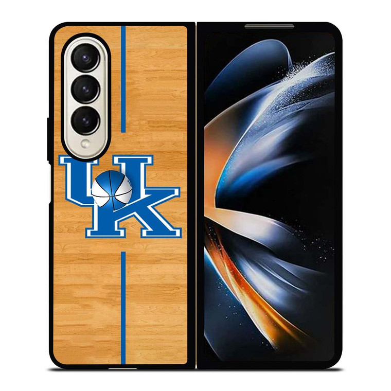 KENTUCKY WILDCATS WOODEN SYMBOL Samsung Galaxy Z Fold 4 Case Cover