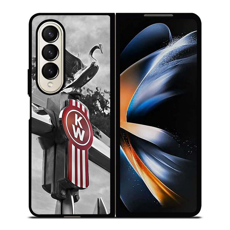 KENWORTH STAINLESS TRUCK Samsung Galaxy Z Fold 4 Case Cover