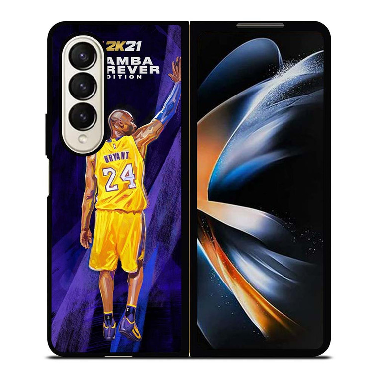KOBE BRYANT NBA 2K21 MAMBA EDITION Samsung Galaxy Z Fold 4 Case Cover