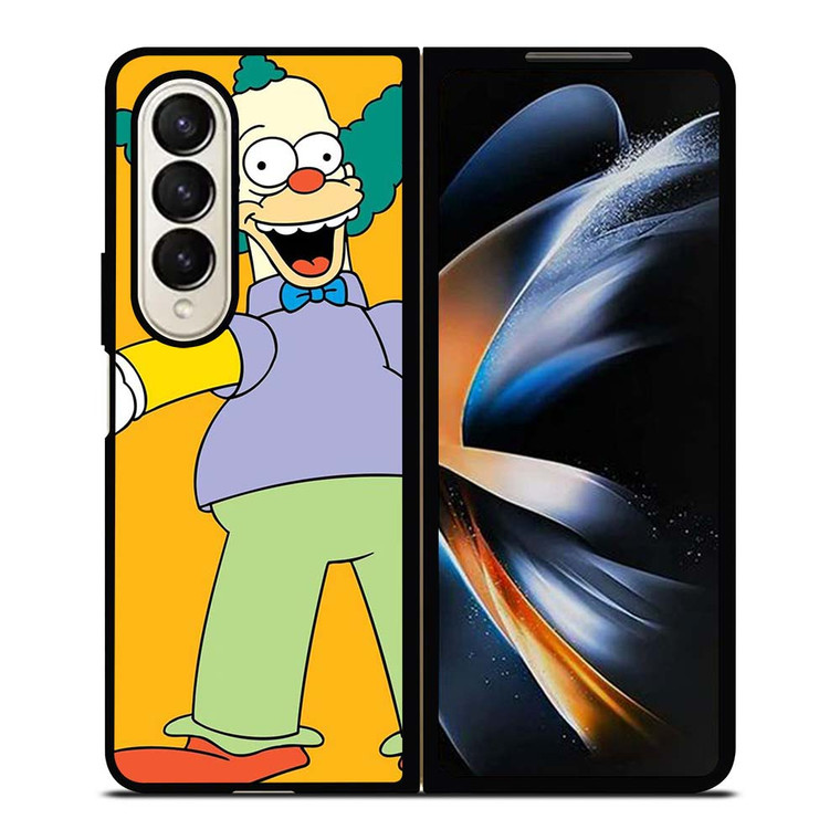 KRUSTY THE CLOWN THE SIMPSONS 2 Samsung Galaxy Z Fold 4 Case Cover KRUSTY THE CLOWN THE SIMPSONS 2 Samsung Galaxy Z Fold 4 Case Cover