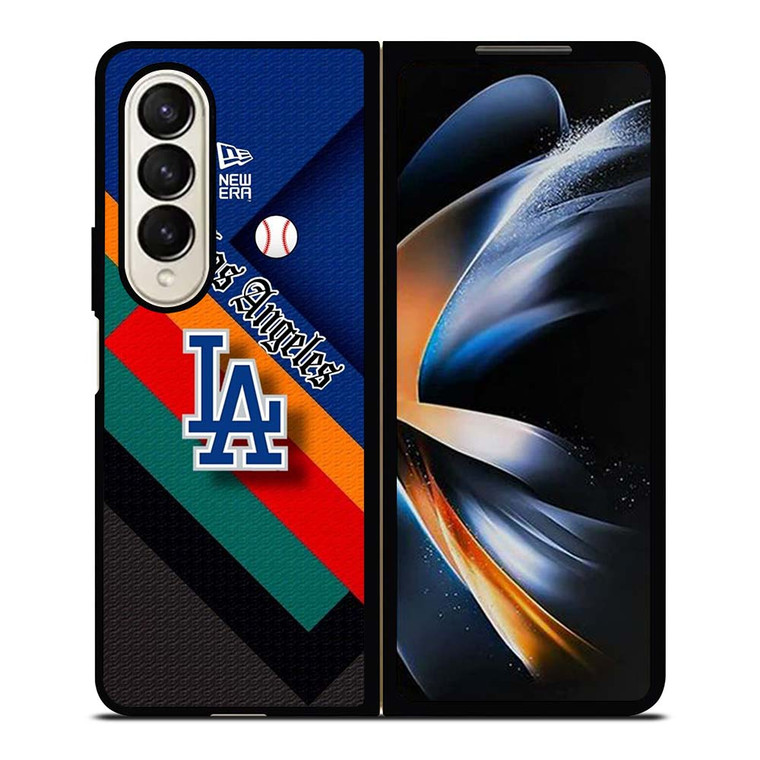 LA DODGERS NEW ERA STRIPS Samsung Galaxy Z Fold 4 Case Cover