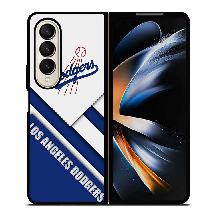 LA DODGERS WHITE BLUE STRIPS Samsung Galaxy Z Fold 4 Case Cover LA DODGERS WHITE BLUE STRIPS Samsung Galaxy Z Fold 4 Case Cover