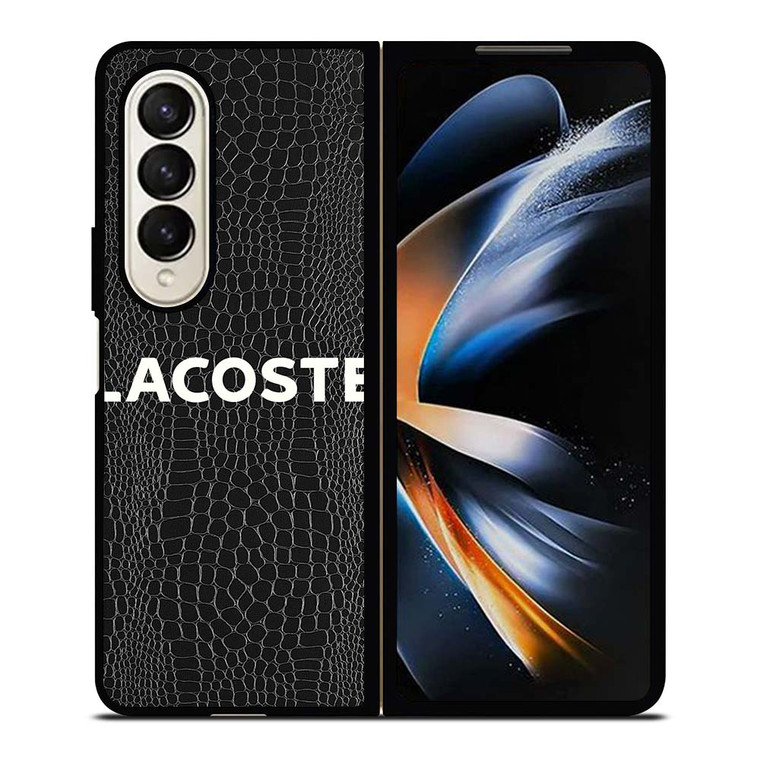 LACOSTE CROCODILE SKIN Samsung Galaxy Z Fold 4 Case Cover LACOSTE CROCODILE SKIN Samsung Galaxy Z Fold 4 Case Cover