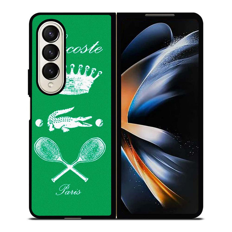 LACOSTE TENNIS PARIS Samsung Galaxy Z Fold 4 Case Cover LACOSTE TENNIS PARIS Samsung Galaxy Z Fold 4 Case Cover