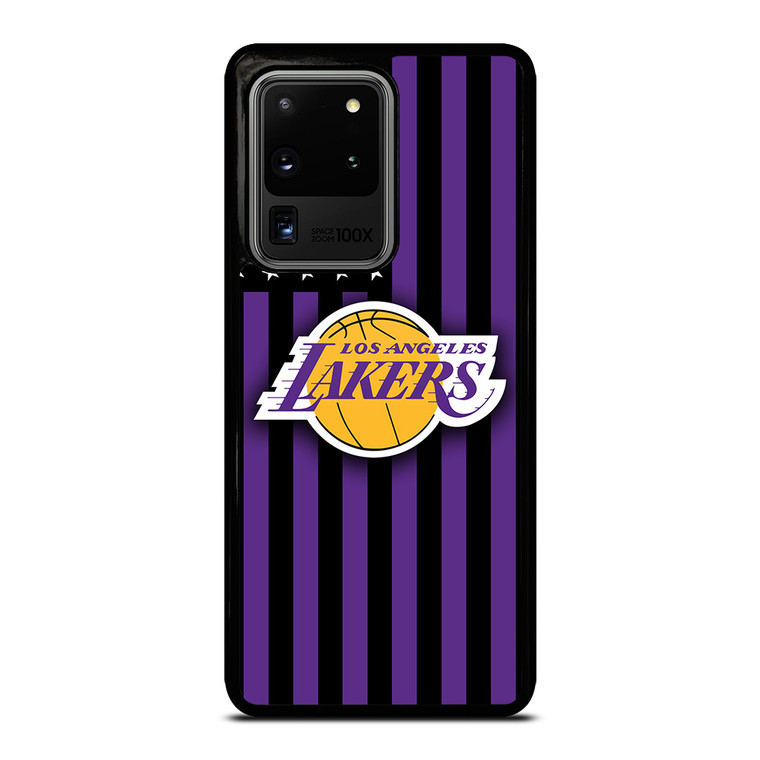 LOS ANGELES LAKERS NBA USA FLAG Samsung Galaxy S20 Ultra Case Cover
