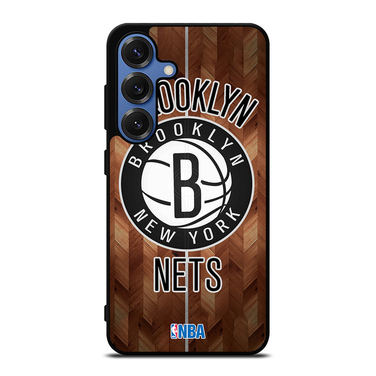 BROOKLYN NETS WOODEN LOGO Samsung Galaxy Z Fold 3 Case Cover