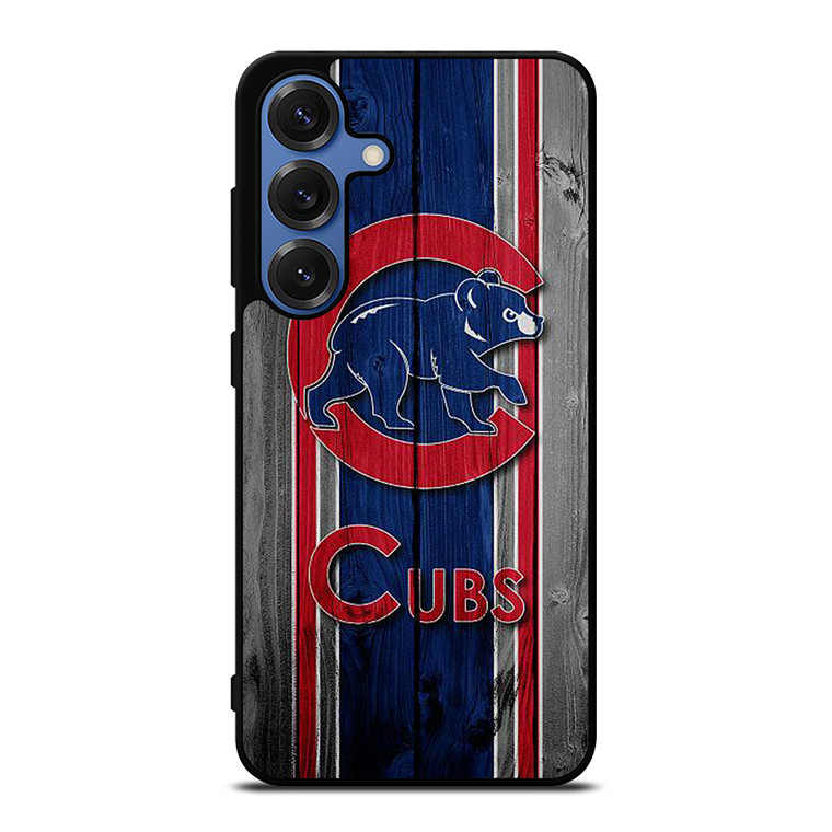 CHICAGO CUBS WOODEN LOGO Samsung Galaxy Z Fold 3 Case Cover