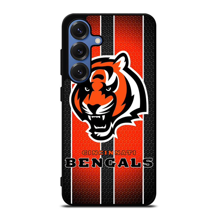 CINCINNATI BENGALS METAL SYMBOL Samsung Galaxy Z Fold 3 Case Cover