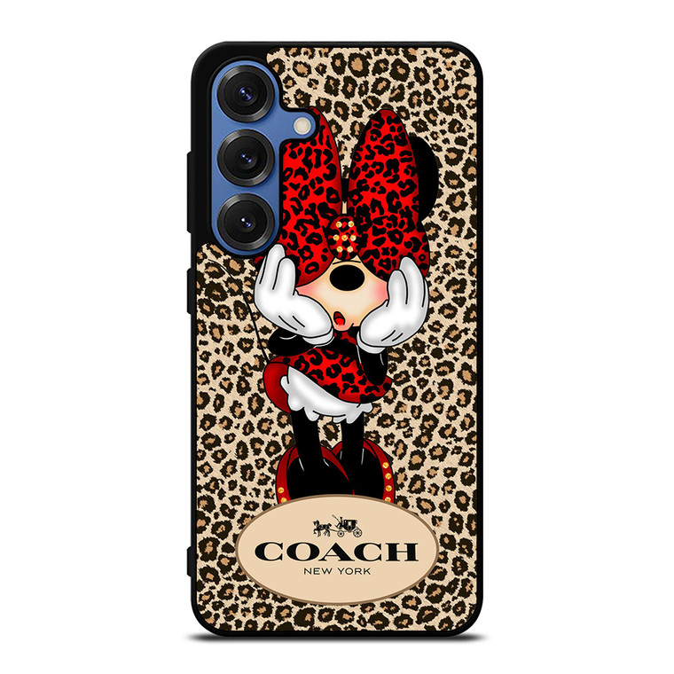 COACH MINNIE MOUSE LEOPARD Samsung Galaxy Z Fold 3 Case Cover