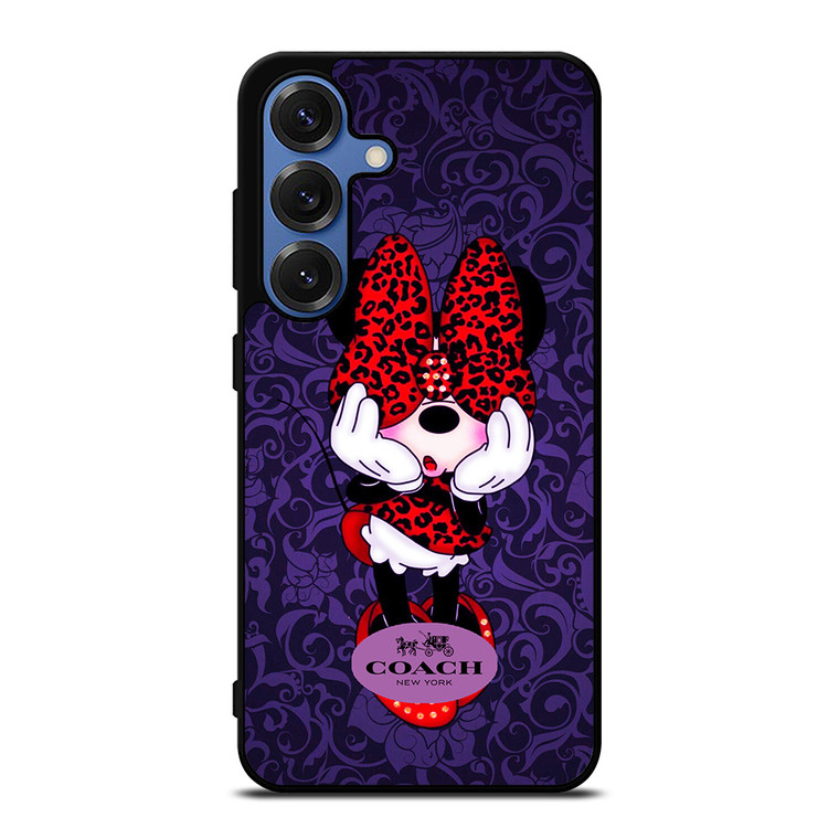 COACH MINNIE MOUSE PURPLE Samsung Galaxy Z Fold 3 Case Cover