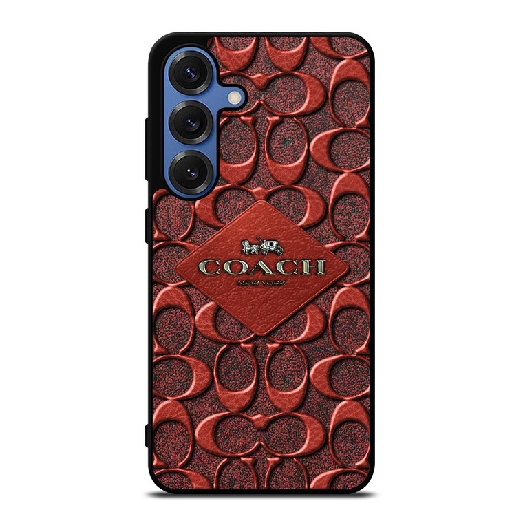 COACH NEW YORK BROWN 2 Samsung Galaxy Z Fold 3 Case Cover