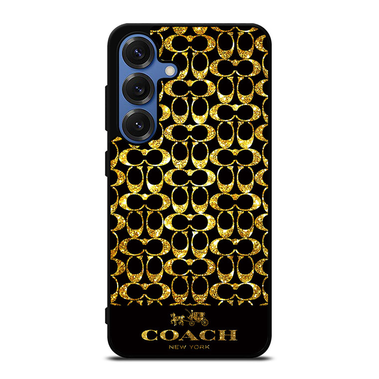 COACH NEW YORK GOLD Samsung Galaxy Z Fold 3 Case Cover