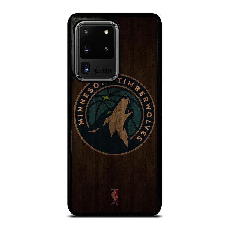 MINNESOTA TIMBERWOLVES BASKETBALL COURT NBA Samsung Galaxy S20 Ultra Case Cover