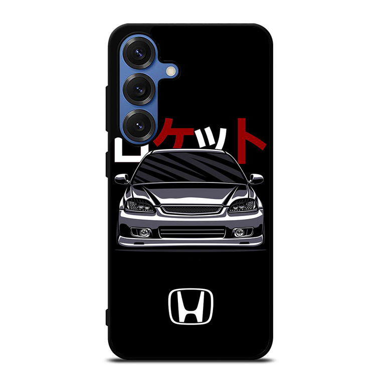 HONDA CIVIC RETRO DRAWING Samsung Galaxy Z Fold 3 Case Cover