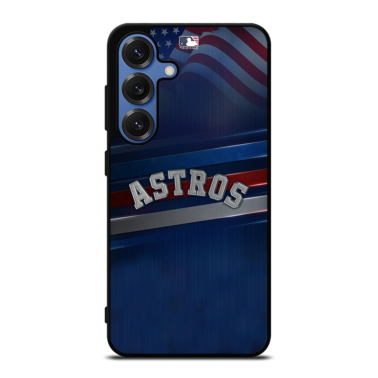HOUSTON ASTROS AMERICAN FLAG Samsung Galaxy Z Fold 3 Case Cover