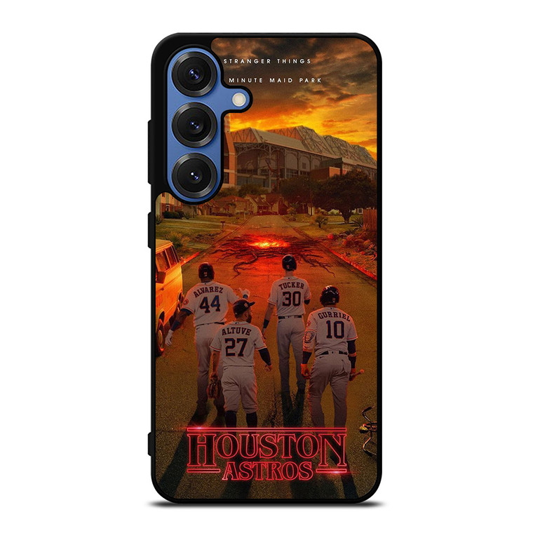 HOUSTON ASTROS STRANGER THINK Samsung Galaxy Z Fold 3 Case Cover