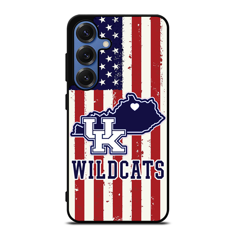 KENTUCKY WILDCATS AMERICAN FLAG Samsung Galaxy Z Fold 3 Case Cover