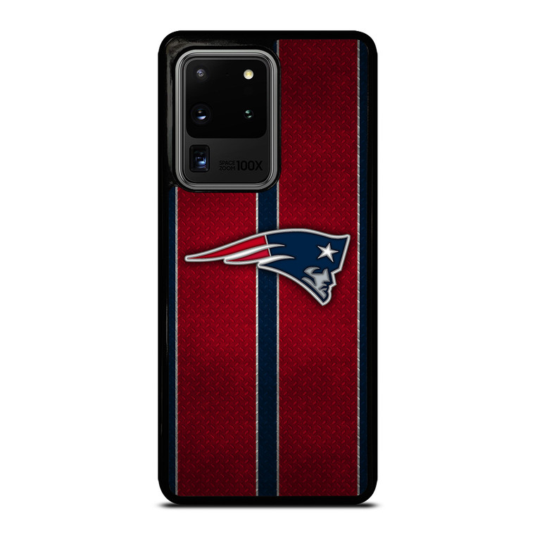 NEW ENGLAND PATRIOTS NFL METAL STRIPE Samsung Galaxy S20 Ultra Case Cover