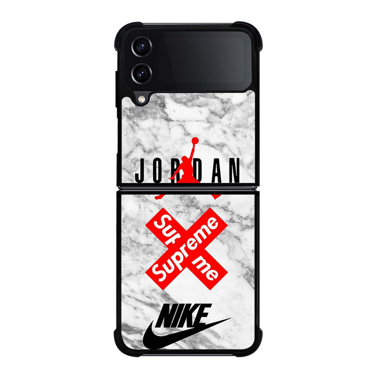 AIR JORDAN MARBLE SUPREME NIKE Samsung Galaxy Z Flip 4 Case Cover
