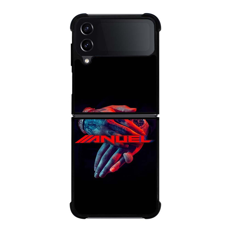 ANUEL AA LOGO Samsung Galaxy Z Flip 4 Case Cover