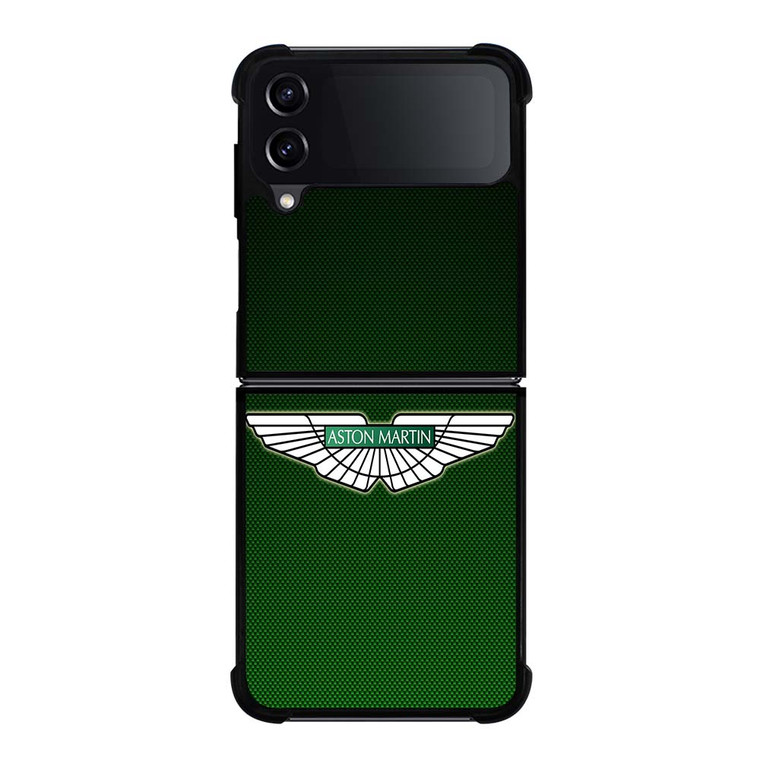 ASTON MARTIN GREEN CARBON Samsung Galaxy Z Flip 4 Case Cover