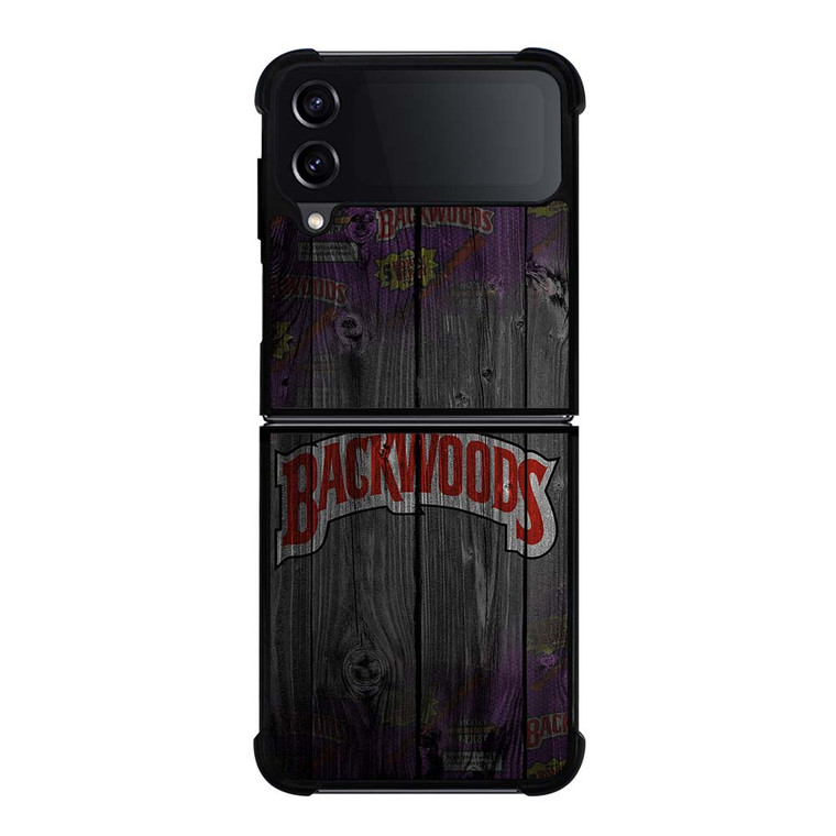 BACKWOODS CIGARETTES WOODEN LOGO Samsung Galaxy Z Flip 4 Case Cover