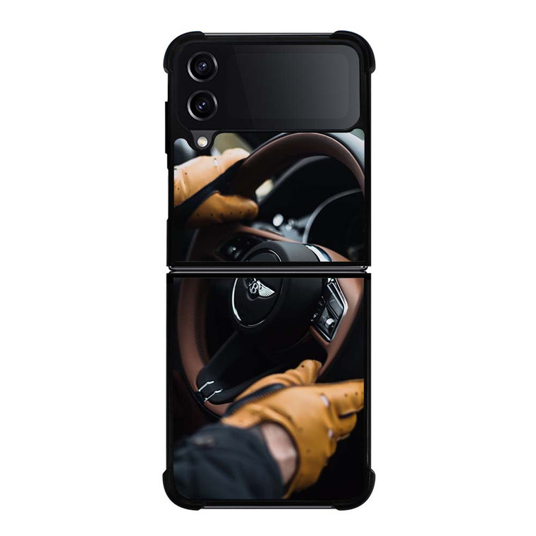 BENTLEY STEERING GLOVES Samsung Galaxy Z Flip 4 Case Cover