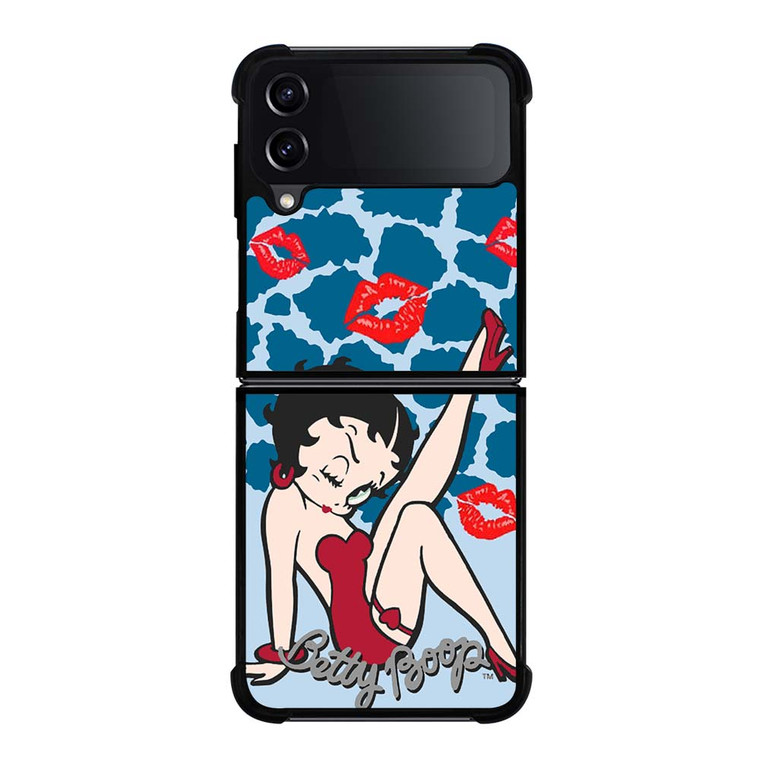 BETTY BOOP KISS CARTOON Samsung Galaxy Z Flip 4 Case Cover