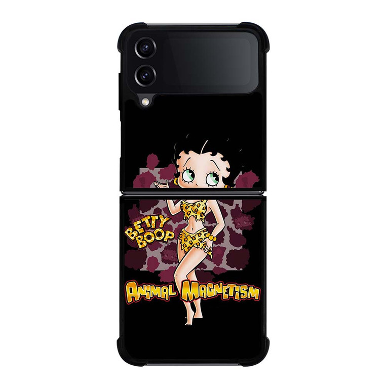 BETTY BOOP LEOPARD Samsung Galaxy Z Flip 4 Case Cover