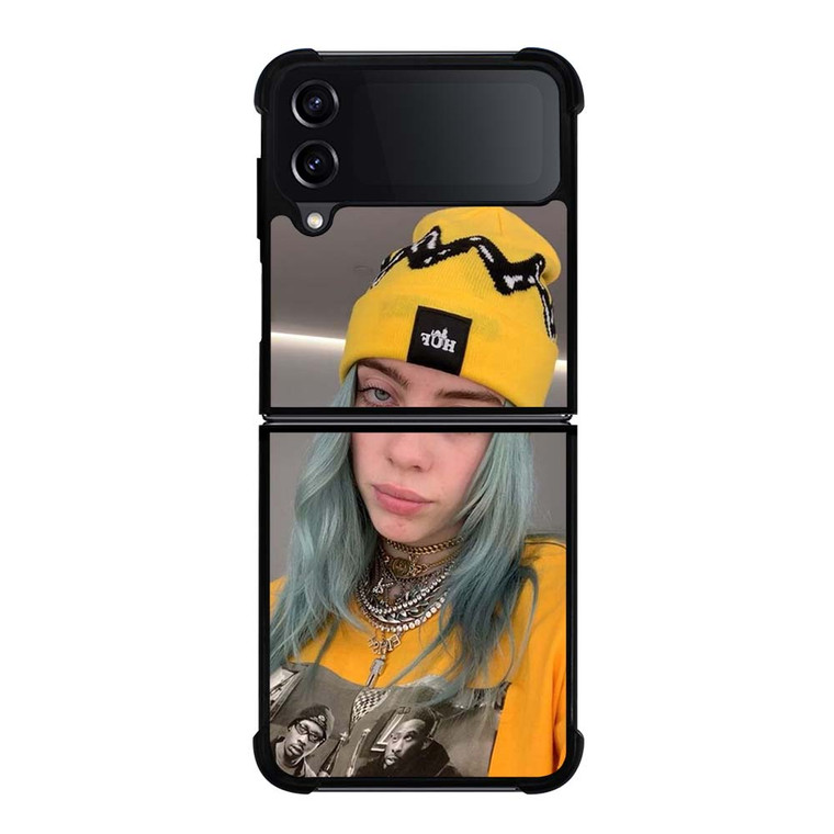 BILLIE EILISH FACE SINGER Samsung Galaxy Z Flip 4 Case Cover