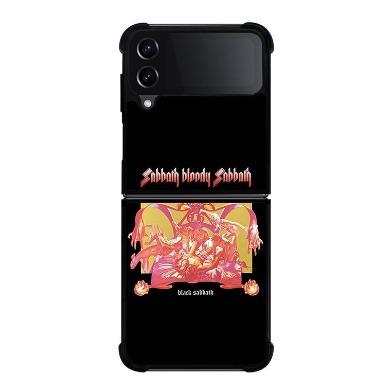 BLACK SABBATH BLOODY ALBUM COVER Samsung Galaxy Z Flip 4 Case Cover