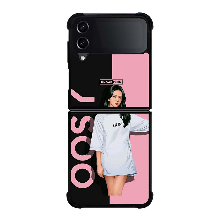 BLACKPINK JISOO Samsung Galaxy Z Flip 4 Case Cover