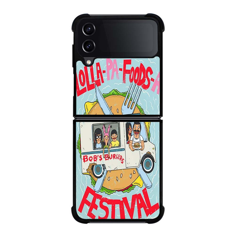 BOBS BURGERS FESTIVAL CARTOON Samsung Galaxy Z Flip 4 Case Cover