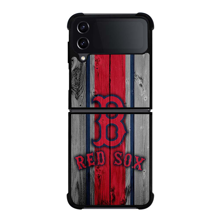 BOSTON RED SOX WOODEN LOGO Samsung Galaxy Z Flip 4 Case Cover