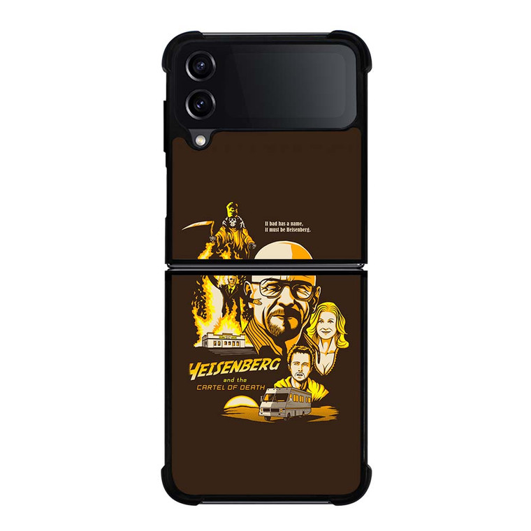 BREAKING BAD CARTEL OF DEATH Samsung Galaxy Z Flip 4 Case Cover