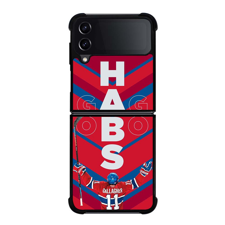BRENDAN GALLAGHER MONTREAL CANADIENS Samsung Galaxy Z Flip 4 Case Cover