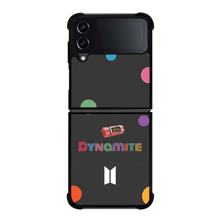 BTS DYNAMITE POLKADOTS Samsung Galaxy Z Flip 4 Case Cover