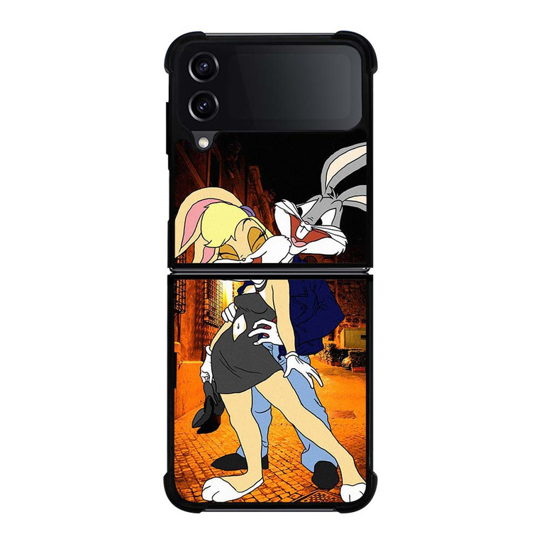 BUGS AND LOLA BUNNY LOONEY TUNES Samsung Galaxy Z Flip 4 Case Cover