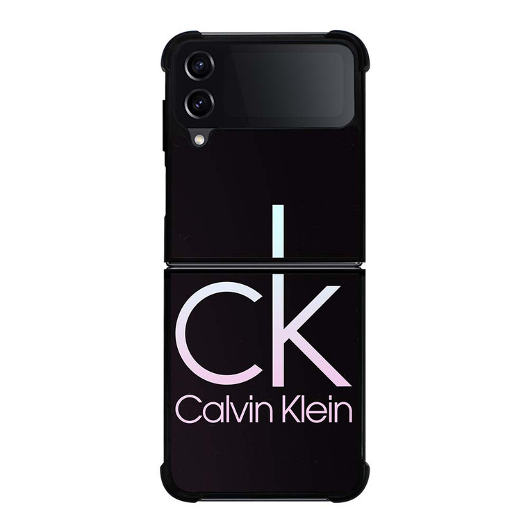 CALVIN KLEIN LOGO 2 Samsung Galaxy Z Flip 4 Case Cover