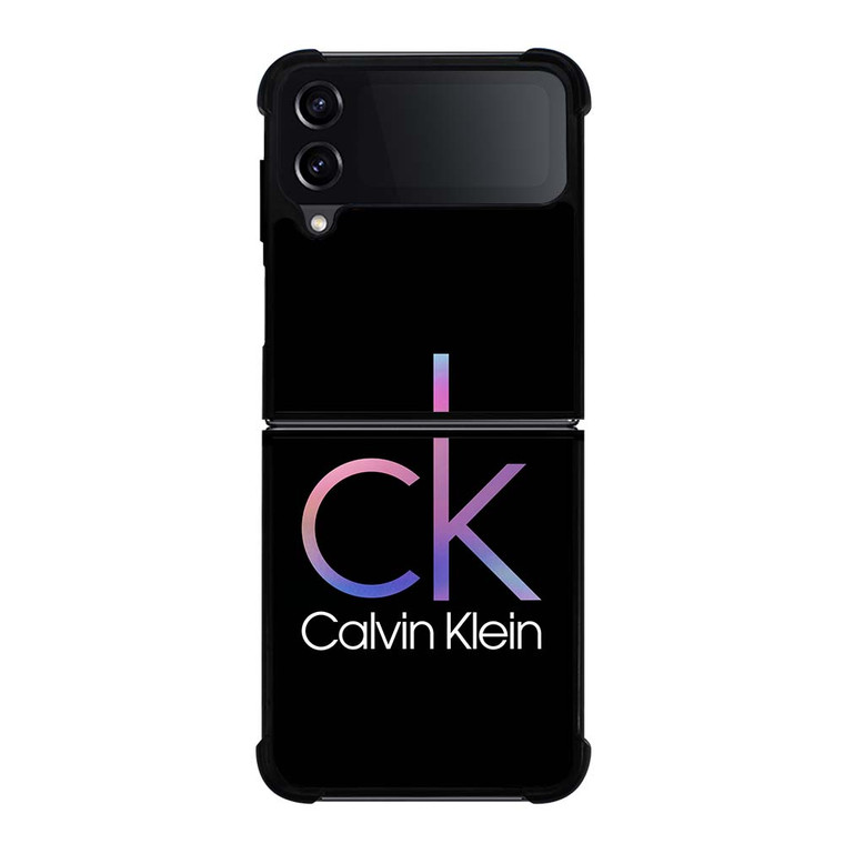 CALVIN KLEIN LOGO Samsung Galaxy Z Flip 4 Case Cover