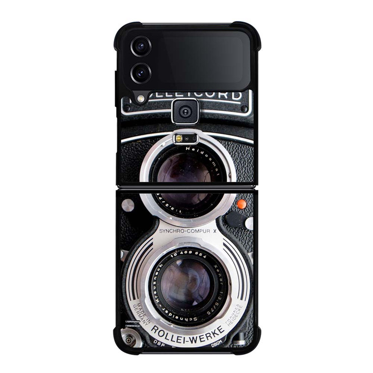 CAMERA ROLLEICORD Samsung Galaxy Z Flip 4 Case Cover