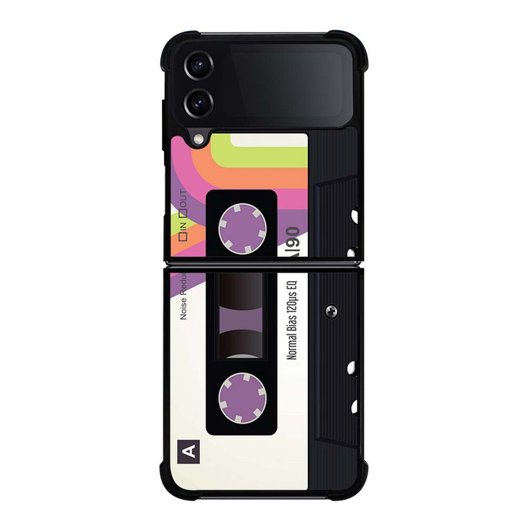 CASSETTE TAPE RETRO Samsung Galaxy Z Flip 4 Case Cover
