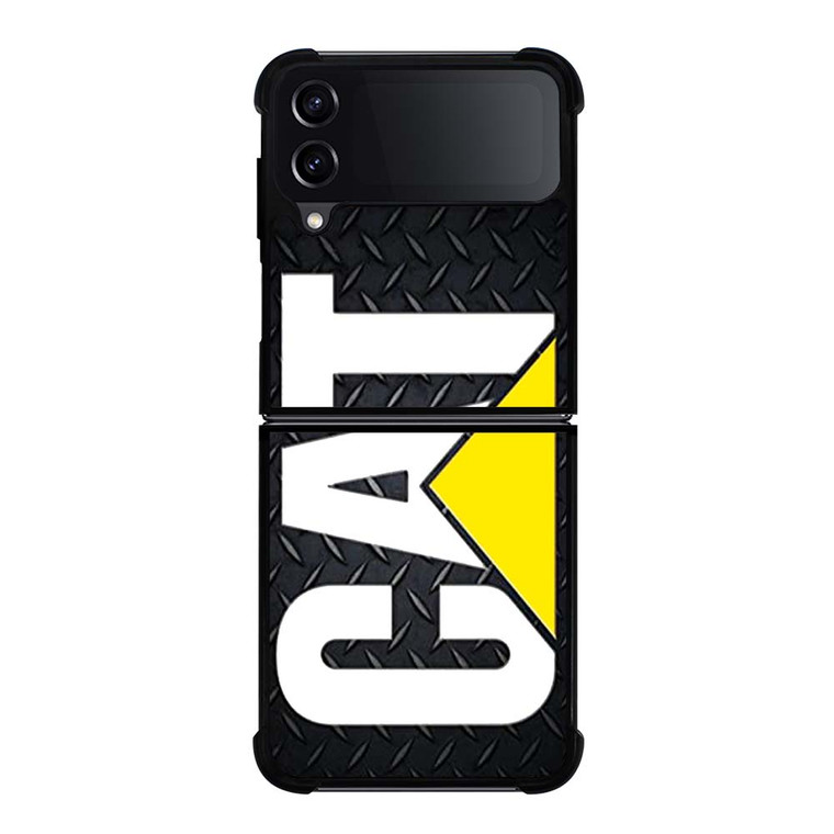 CATERPILLAR CAT METAL BLACK Samsung Galaxy Z Flip 4 Case Cover
